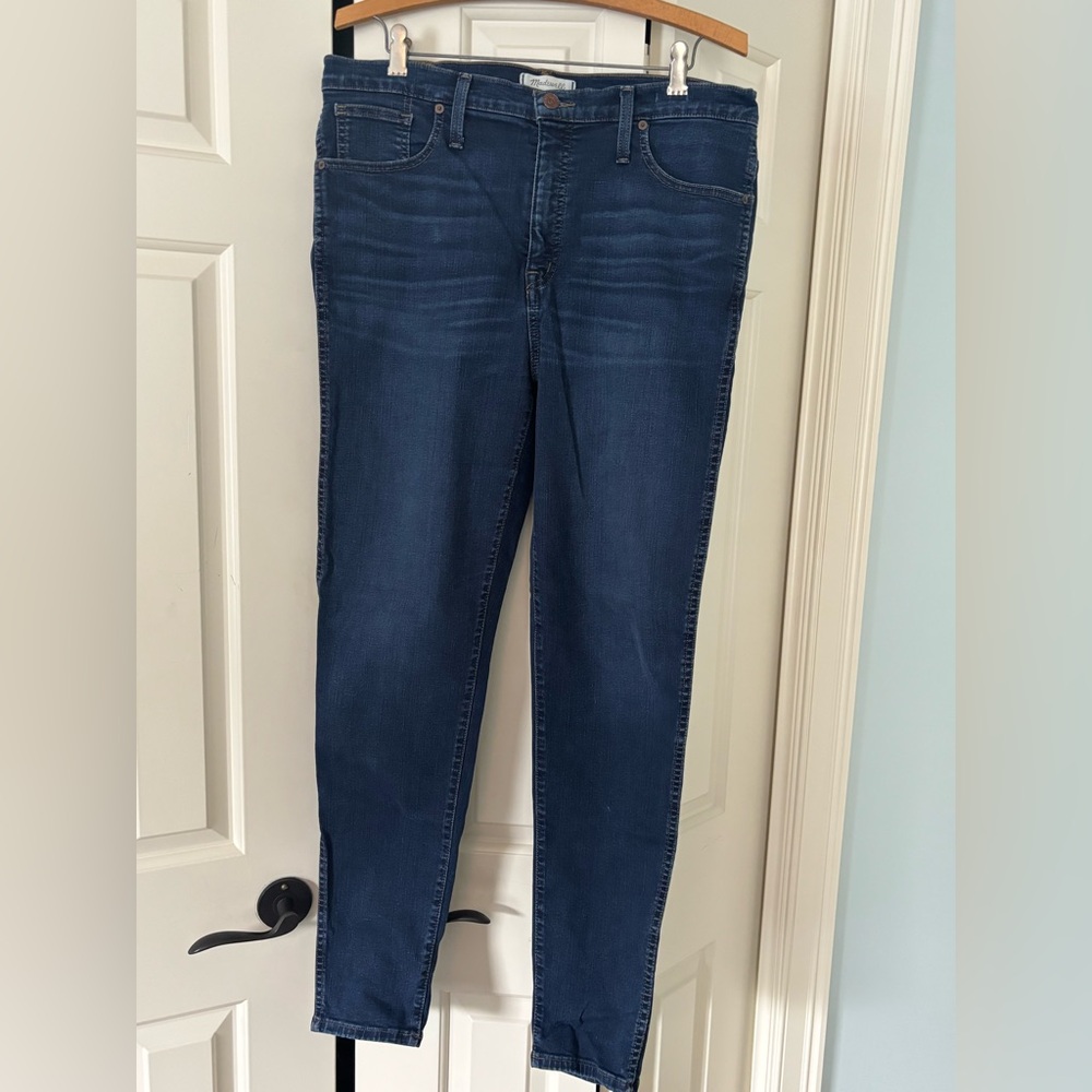 MADEWELL Dark Blue Skinny Jeans